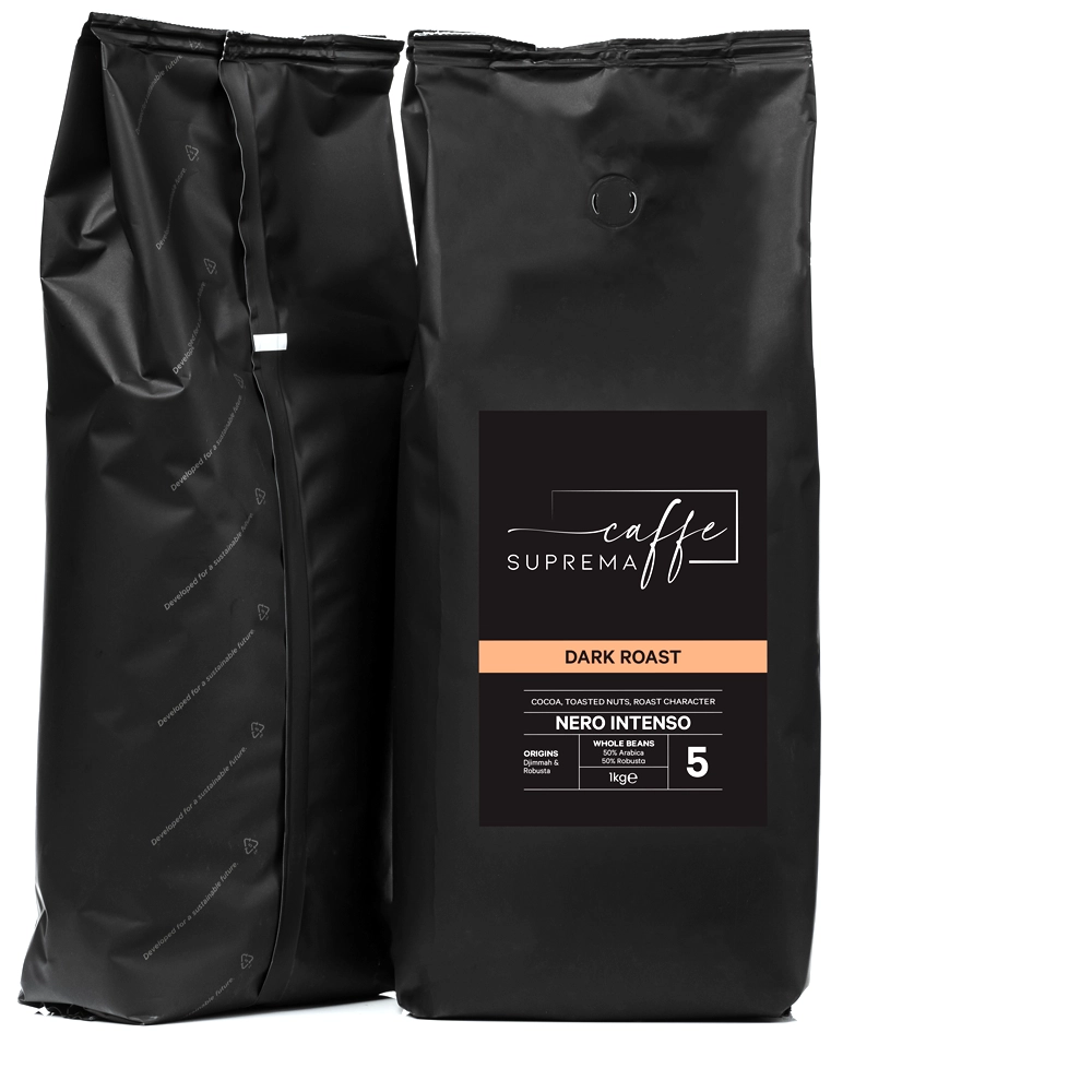 Caffe Suprema Nero Intenso Coffee Beans 1kg