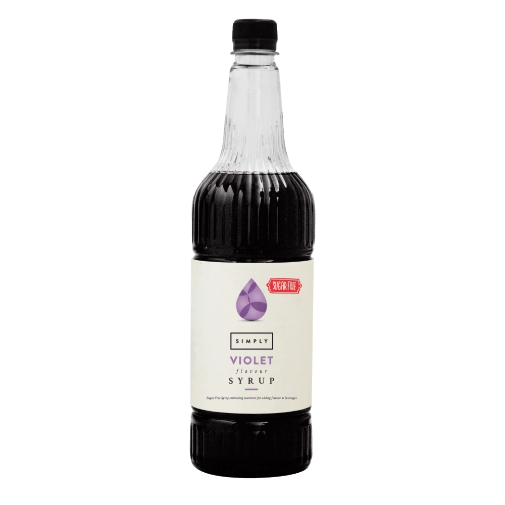 Syrup - Simply <span style='background-color:pink;color:#000;'><i><span style='background-color:pink;color:#000;'><i>violet</i></span></i></span> (1 Litre) - Sugar Free