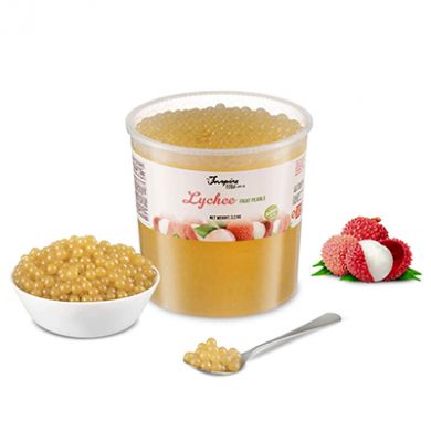Bubble Tea by Inspire Food Co - Lychee Popping Boba (3.2kg)
