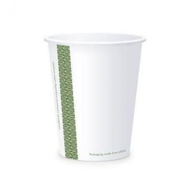 Bio Compostable Cold Paper Cups 12oz (76mm Rim) Pack of 50