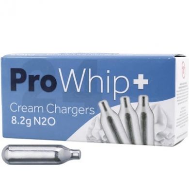 Cream Chargers -  1 Box of 24 Pro Whip Plus 8.2g N2O (24 Car