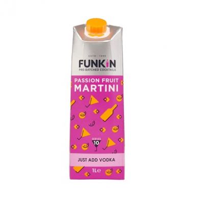 Funkin Cocktail Mixer - Passion Fruit Martini (1 Litre)