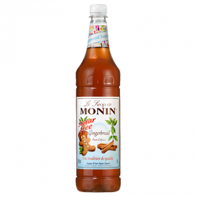 Monin Syrup - Gingerbread (Sugar Free) 1 Litre