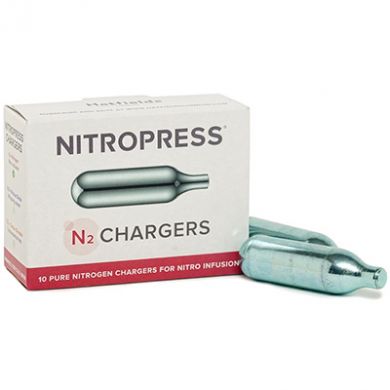 Hatfields Nitrogen Chargers N2 (Box of 10) For Nitro Coffee/