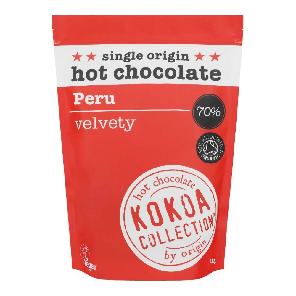 Kokoa Collection (1kg) Peru (70% Cocoa) Hot Choc Tablets - O