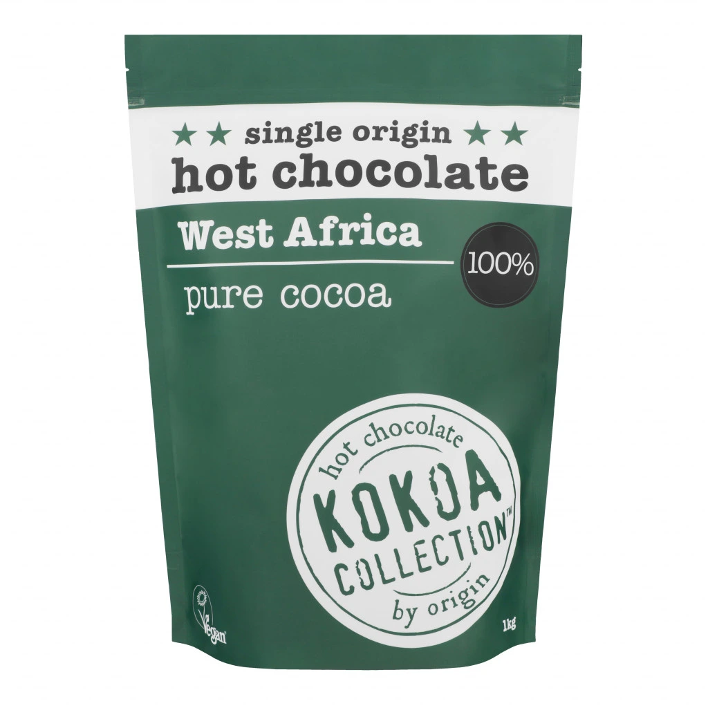Kokoa Collection (1kg) - PURE Cocoa (100% Cocoa) Hot Choc Ta