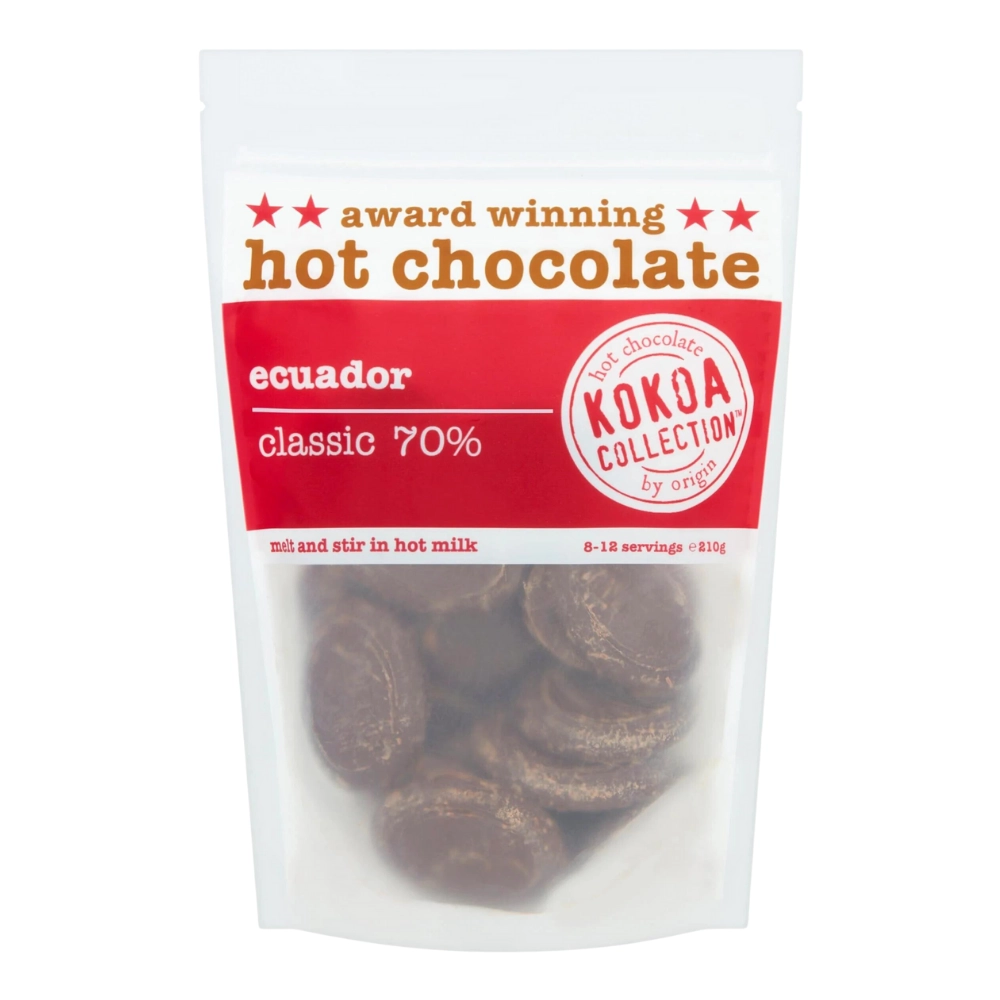 Kokoa Collection (210g) - Ecuador (70% Cocoa) Hot Chocolate