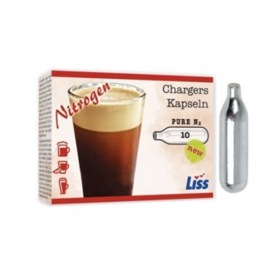 Liss N2 Nitrogen (Box of 10) - Packed Loose - For Nitro Drin