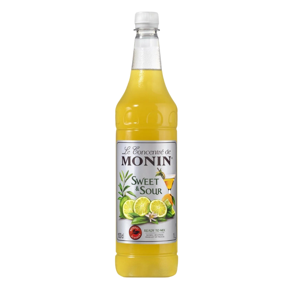 Monin Syrup - Sweet and Sour (Lemon and Lime Sour Mix) 1 Lit