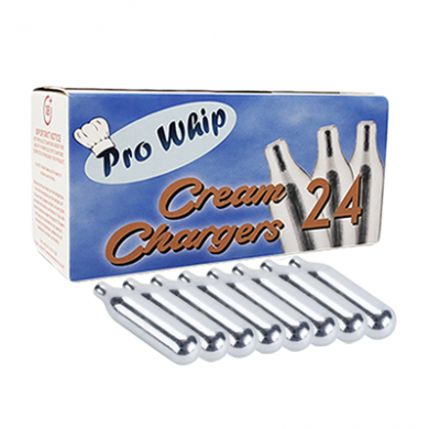 Cream Chargers - 10 Boxes of 24 Pro Whip N2O (240 Chargers)