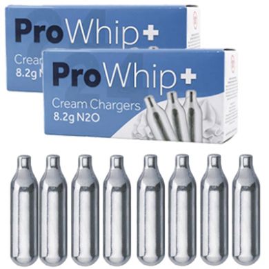 Cream Chargers -  2 Boxes of 24 Pro Whip Plus 8.2g N2O (48 C