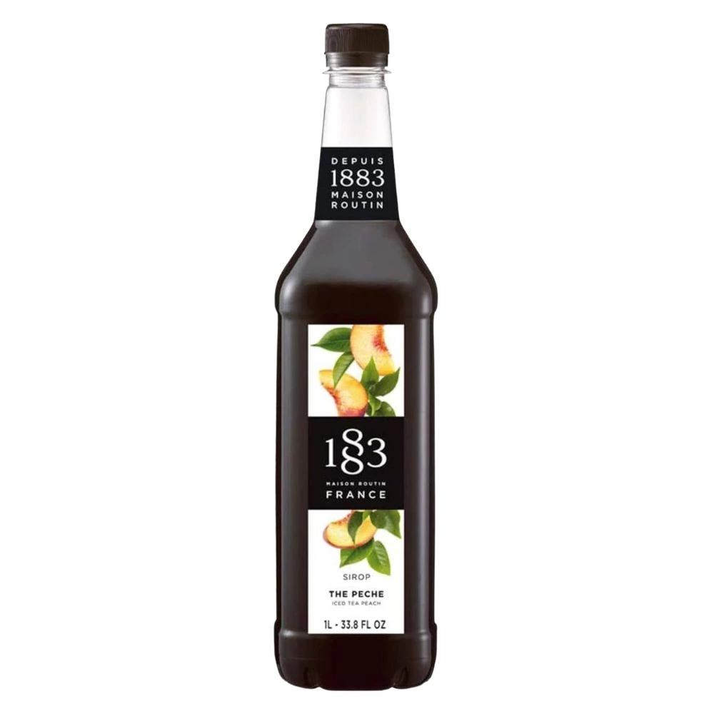 Routin 1883 Syrup - Iced Tea Peach (1 Litre) - Plastic Bottl