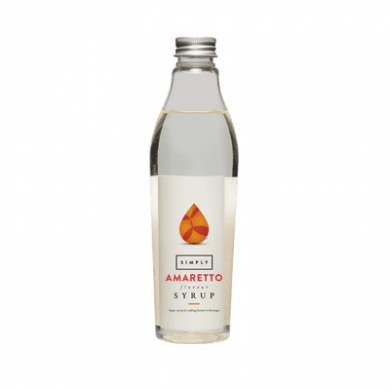 Syrup - Simply Amaretto Syrup (25cl) - Mini Bottle