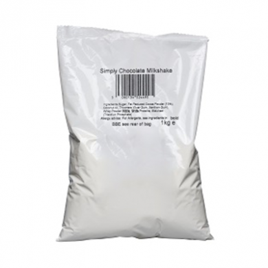 Milkshake Powder - Simply Chocolate (1kg Bag)