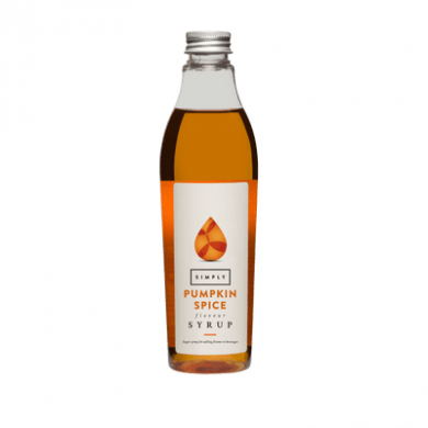 Syrup - Simply Pumpkin Spice Syrup (25cl) - Mini Bottle