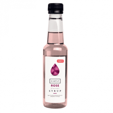 Syrup - Simply Rose (Sugar Free) Syrup (25cl) - Mini Bottle
