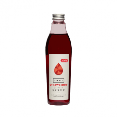 Syrup - Simply Strawberry (Sugar Free) - 25cl Mini Bottle
