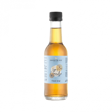 Sweetbird - Vanilla (Sugar Free) Syrup (250ml) - Mini bottle