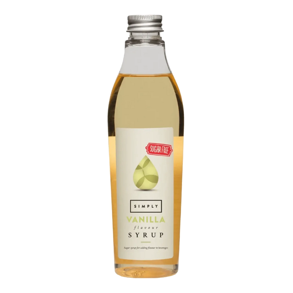 Syrup - Simply Vanilla (Sugar Free) - 25cl Mini Bottle