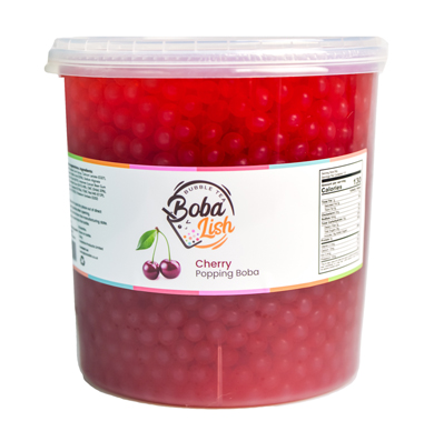 Bubble Tea by Boba Lish - Cherry Popping Juice Balls (3.4kg)