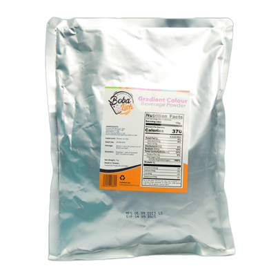 Bubble Tea by Boba Lish - Gradient Colour Powder (1kg)
