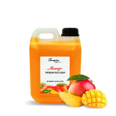 Bubble Tea Syrup by Inspire Food Co - Mango Fruit Syrup (2L)