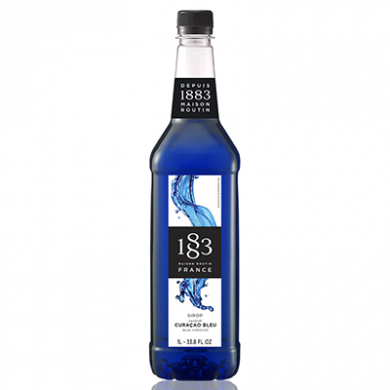Routin 1883 Syrup - Blue Curacao (1 Litre) - Plastic Bottle