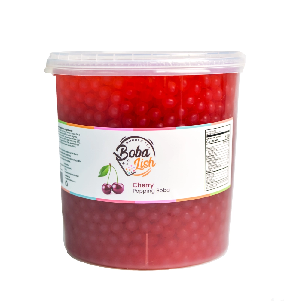 Bubble Tea by Boba Lish - Cherry Popping Juice Balls (3.4kg)