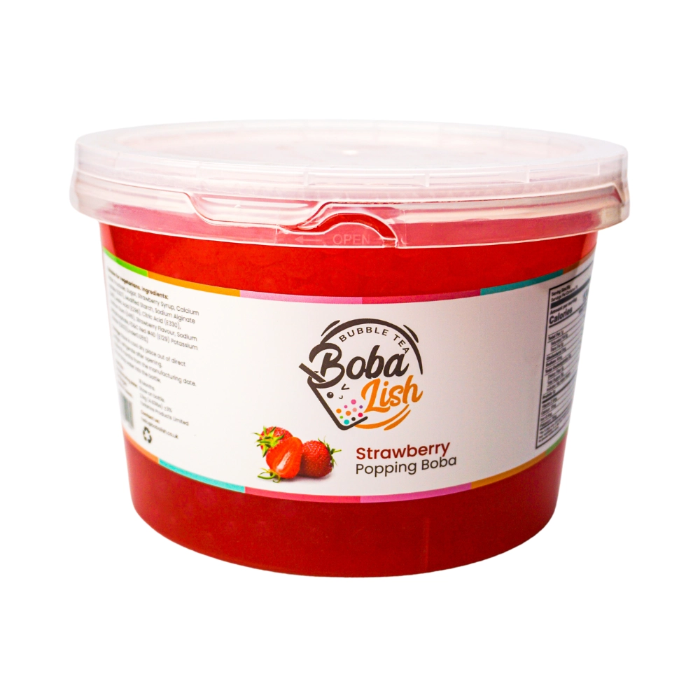 Bubble Tea by Boba Lish - Strawberry Juice Balls (2.1kg)