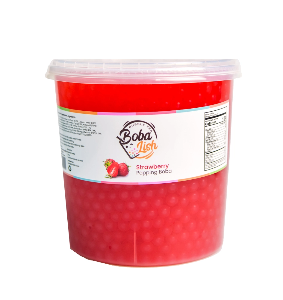 Bubble Tea by Boba Lish - Strawberry Juice Balls (3.4kg)