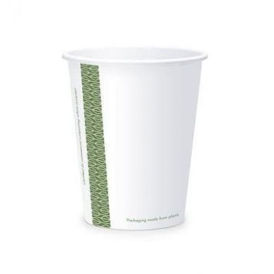 Bio Compostable Cold Paper Cups 9oz (76mm Rim) Pack of 50