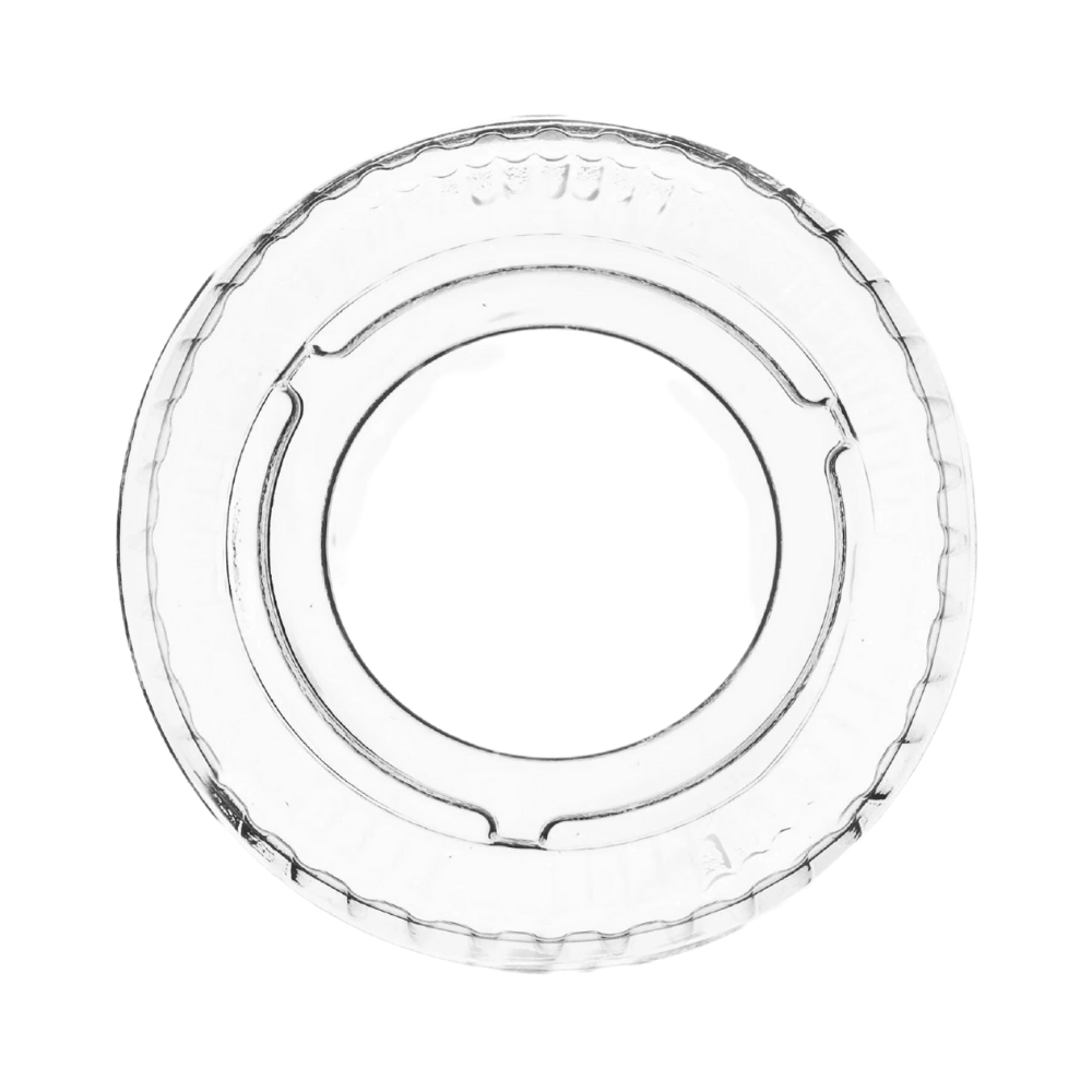 Compostable Portion Pot LIDS (45mm Rim) Fits 0.5oz or 1oz (Pk of 100)