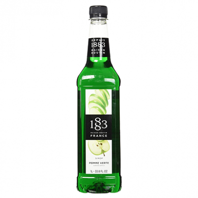 Routin 1883 Syrup - Green Apple (1 Litre) - Plastic Bottle