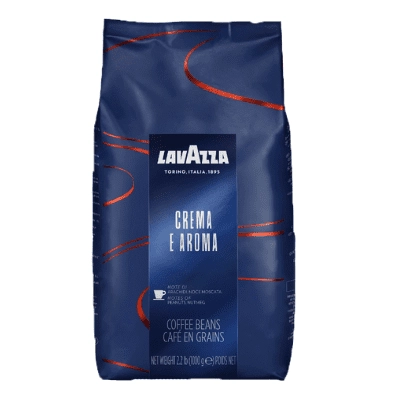 Lavazza Crema E Aroma - Coffee BEANS (1kg) - Blue Bag