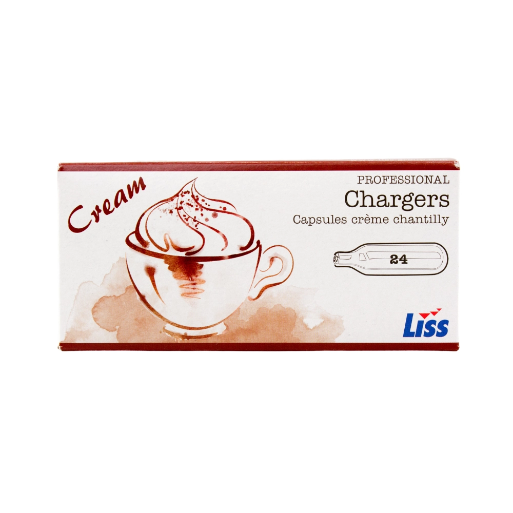 Liss  2 Boxes of 24 Liss N2O (48 Cream Chargers)
