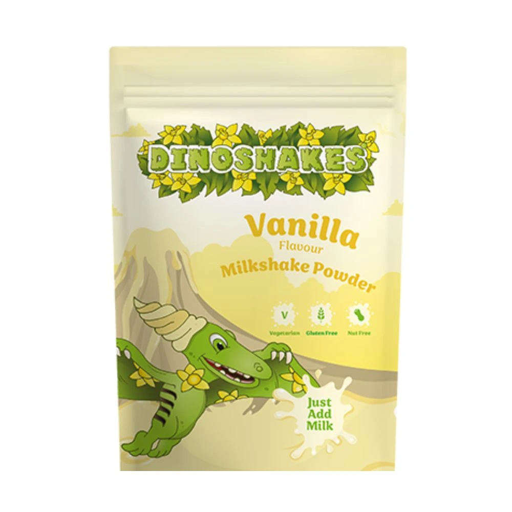 Milkshake Powder - Dinoshakes Vanilla (1kg Bag)