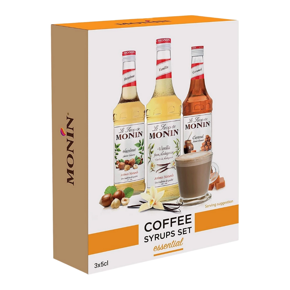 Monin - Coffee Syrup Gift Pack (3 x 5cl)