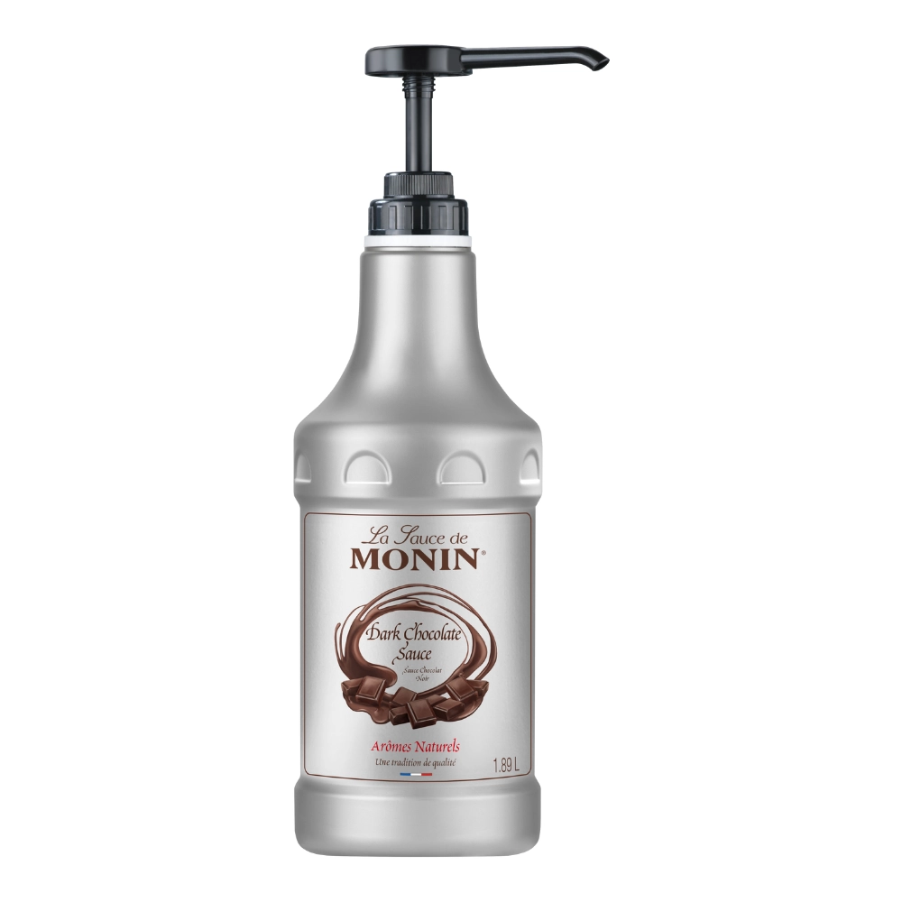 Monin Sauce - 1.89L Dark Chocolate (Pump not included) BBE May 2024