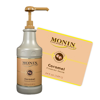 Monin Sauce - 1.89L Caramel (Pump not included)