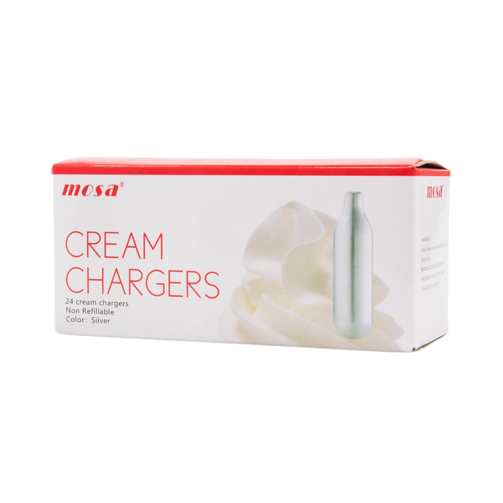Mosa Cream Chargers - Case of 600 (Commercial Address Only)