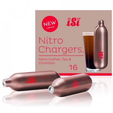 ISI Nitrogen Chargers N2 (Box of 16) - FOR ISI NITRO WHIP ONLY