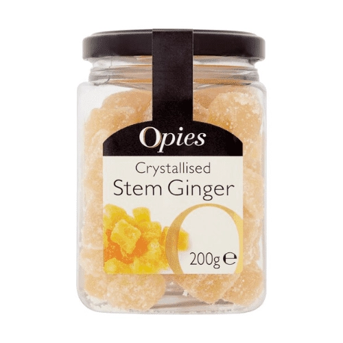 Opies - Crystallised Stem Ginger (200g)