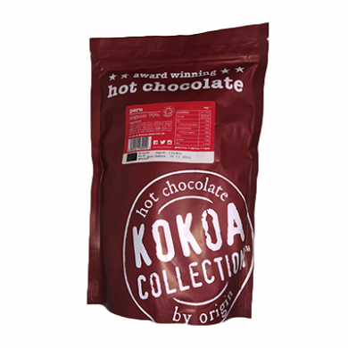 <span style='background-color:pink;color:#000;'><i><span style='background-color:pink;color:#000;'><i>kokoa</i></span></i></span> Collection (1kg) Peru (70% Cocoa) Hot Choc Tablets - Organic
