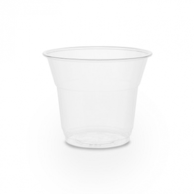 Compostable Plain Clear Cold Cups - 5oz (76mm Rim) - Pack of 50