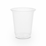Compostable Plain Clear Cold Cups - 7oz (76mm Rim) - Pack of 50