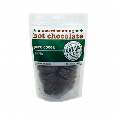 Kokoa Collection (210g) - PURE West African (100%) Hot Chocolate Tablets