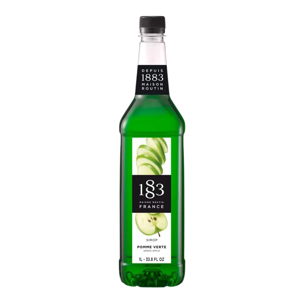 Routin 1883 Syrup - Green Apple (1 Litre) - Plastic Bottle