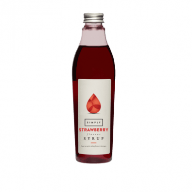 Syrup - Simply Strawberry Syrup (25cl) - Mini Bottle