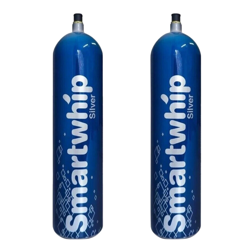 Smartwhip Cream Chargers 640g N2O x 2 Lightweight Cylinders