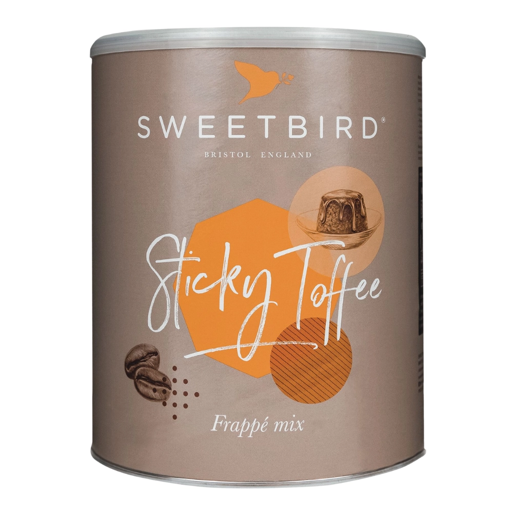 Sweetbird Frappe - Sticky Toffee Frappe (2kg Tin)